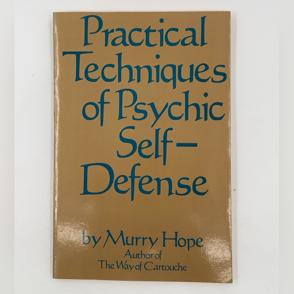 🌹New List🌹GUC Practical Techniques of Psychic Self-Defense - Book by Murray Hope